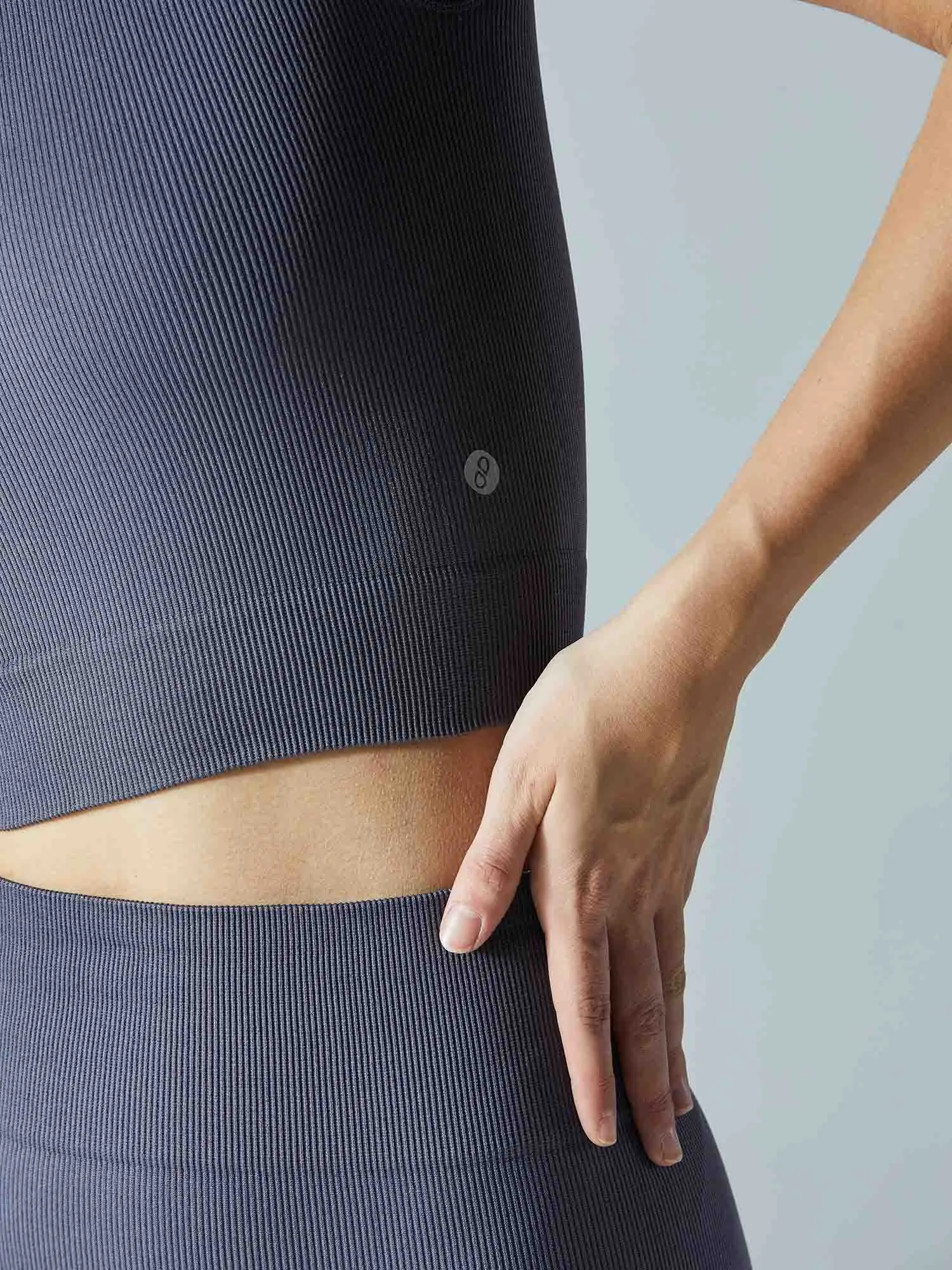 Ash Pulse Cropped T-shirt