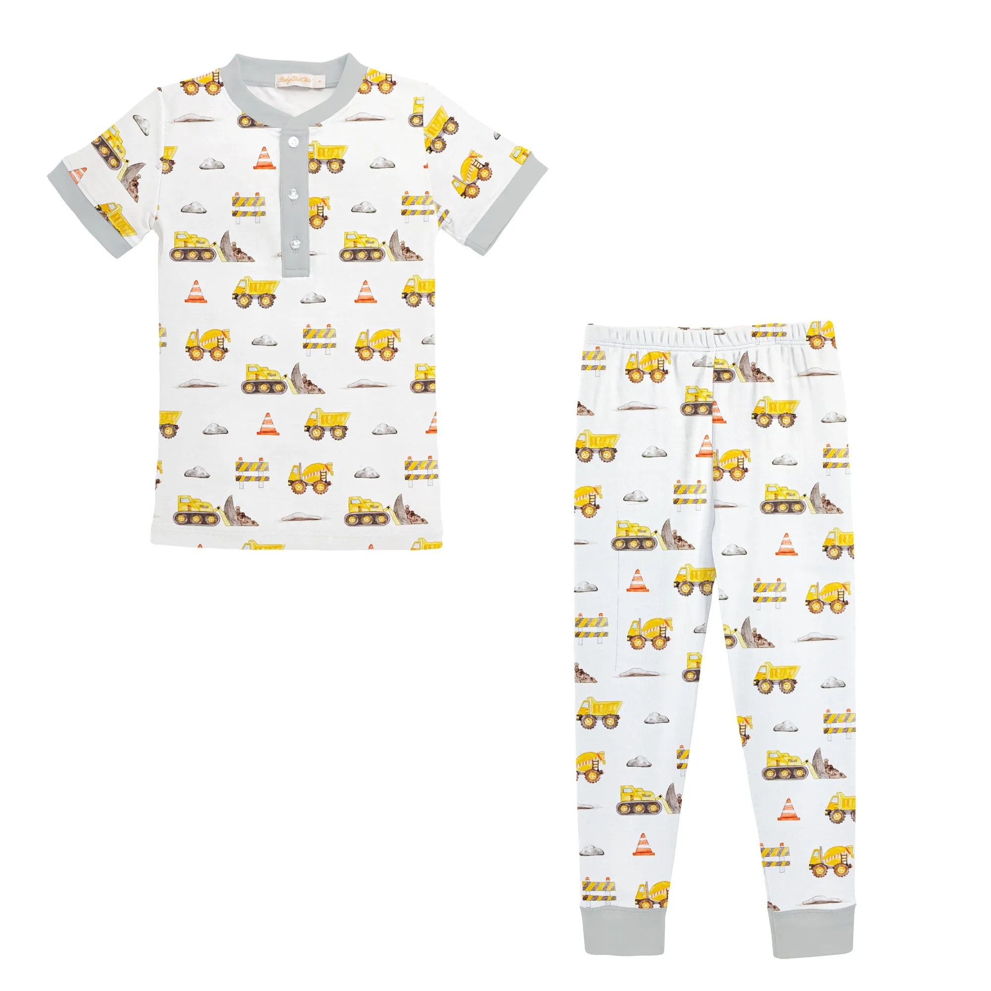 Baby Club Chic Construction Trucks Kid Set