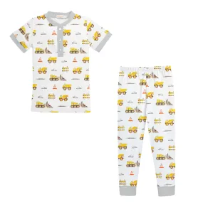 Baby Club Chic Construction Trucks Kid Set