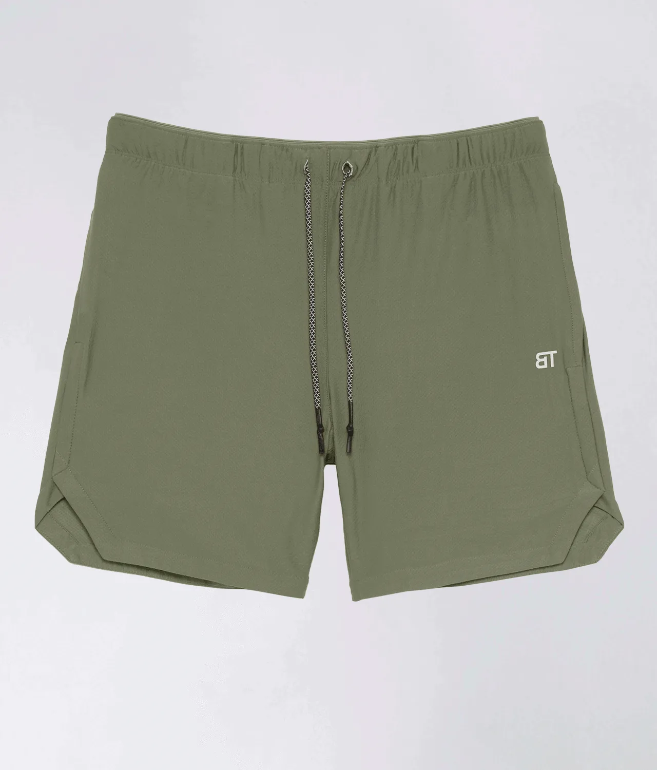 Born Tough Air Pro™ 7" Military Green 2 in 1 Men's Athletic Shorts with Liner