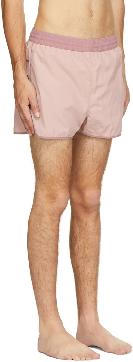 Boss Pink Russell Athletic Jaco Swim Shorts