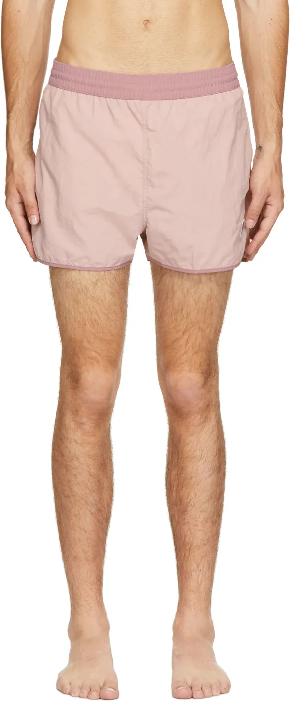 Boss Pink Russell Athletic Jaco Swim Shorts