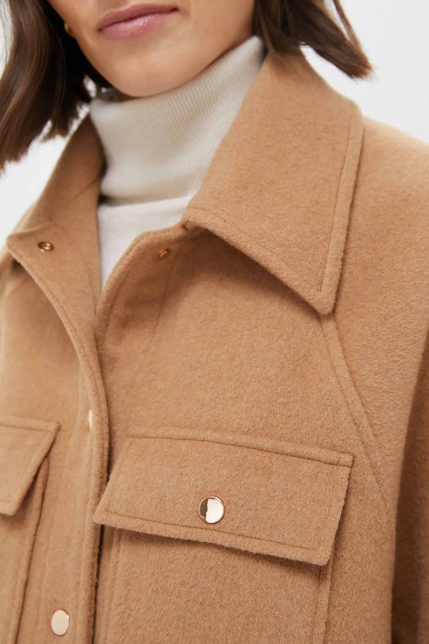 Camel Wool Cassidy Jacket
