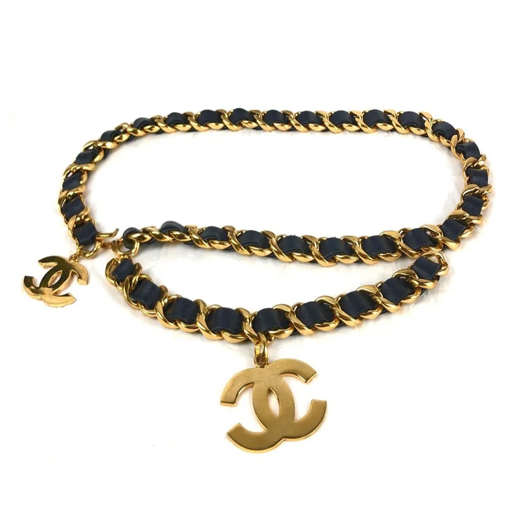 Chanel Victoire de CASTELLANE Collection 28 CC Charm Chain Belt Necklace