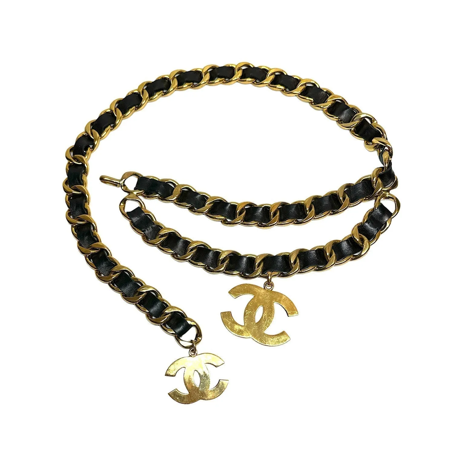 Chanel Victoire de CASTELLANE Collection 28 CC Charm Chain Belt Necklace