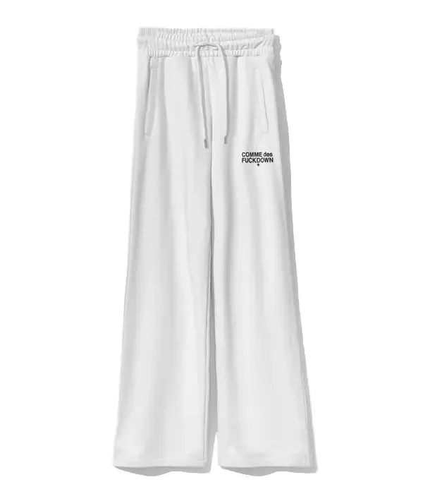 Comme Des Fuckdown White Jeans & Pant