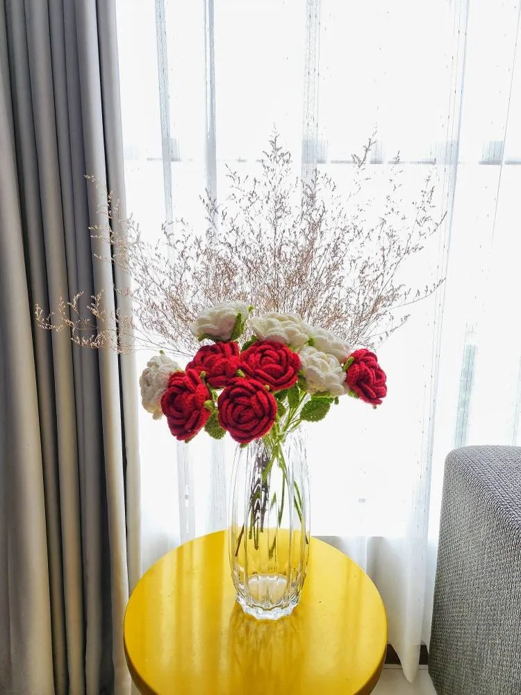 Crochet David Austin Rose
