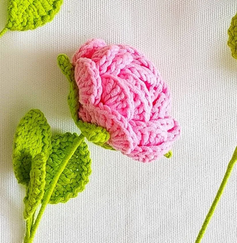 Crochet David Austin Rose
