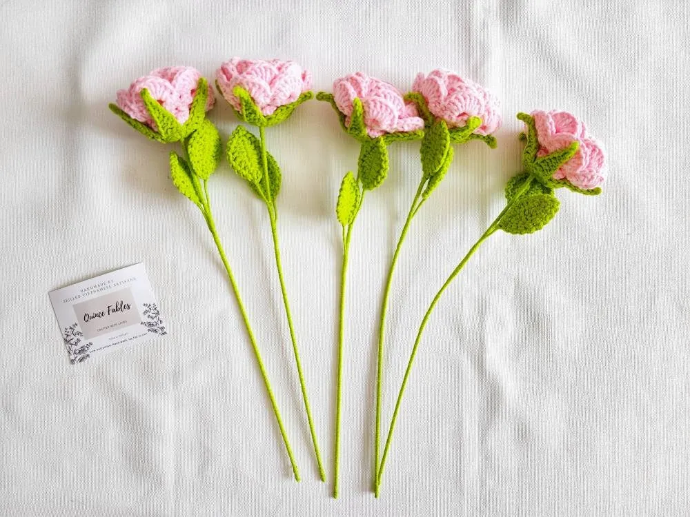Crochet David Austin Rose