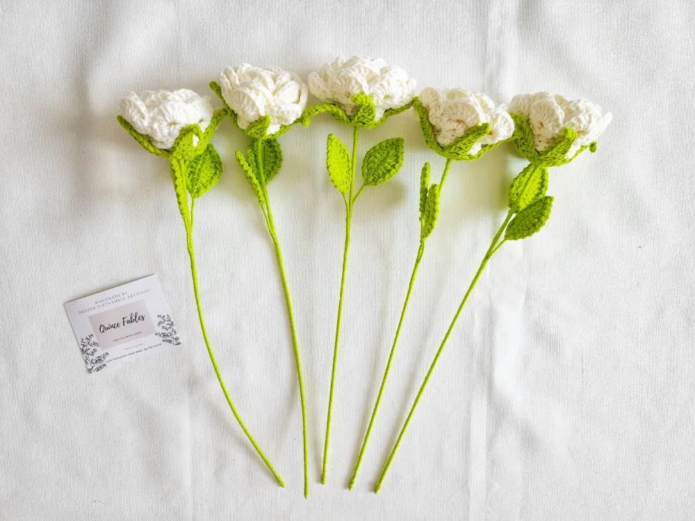 Crochet David Austin Rose