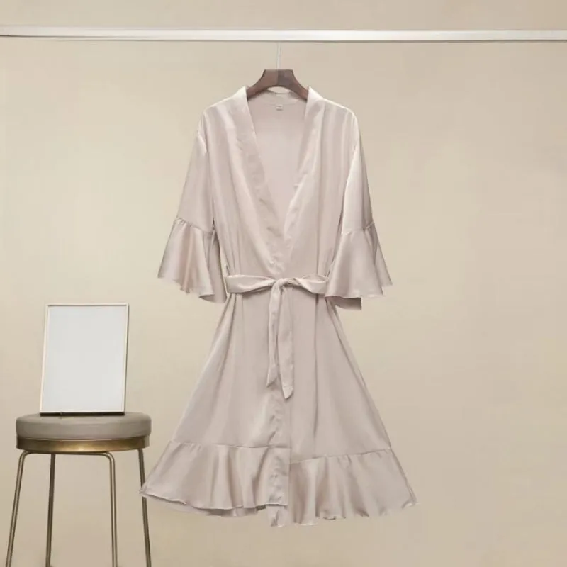 Customized Solid Bridesmaid Bride Robes