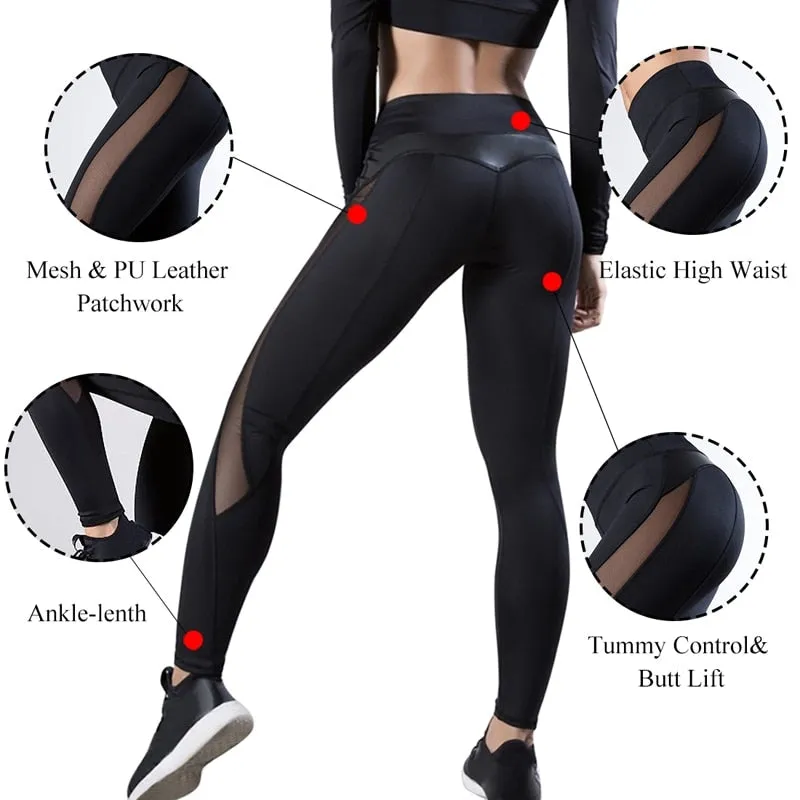Funki Buys | Pants | Women's High Waist Workout Yoga Pants
