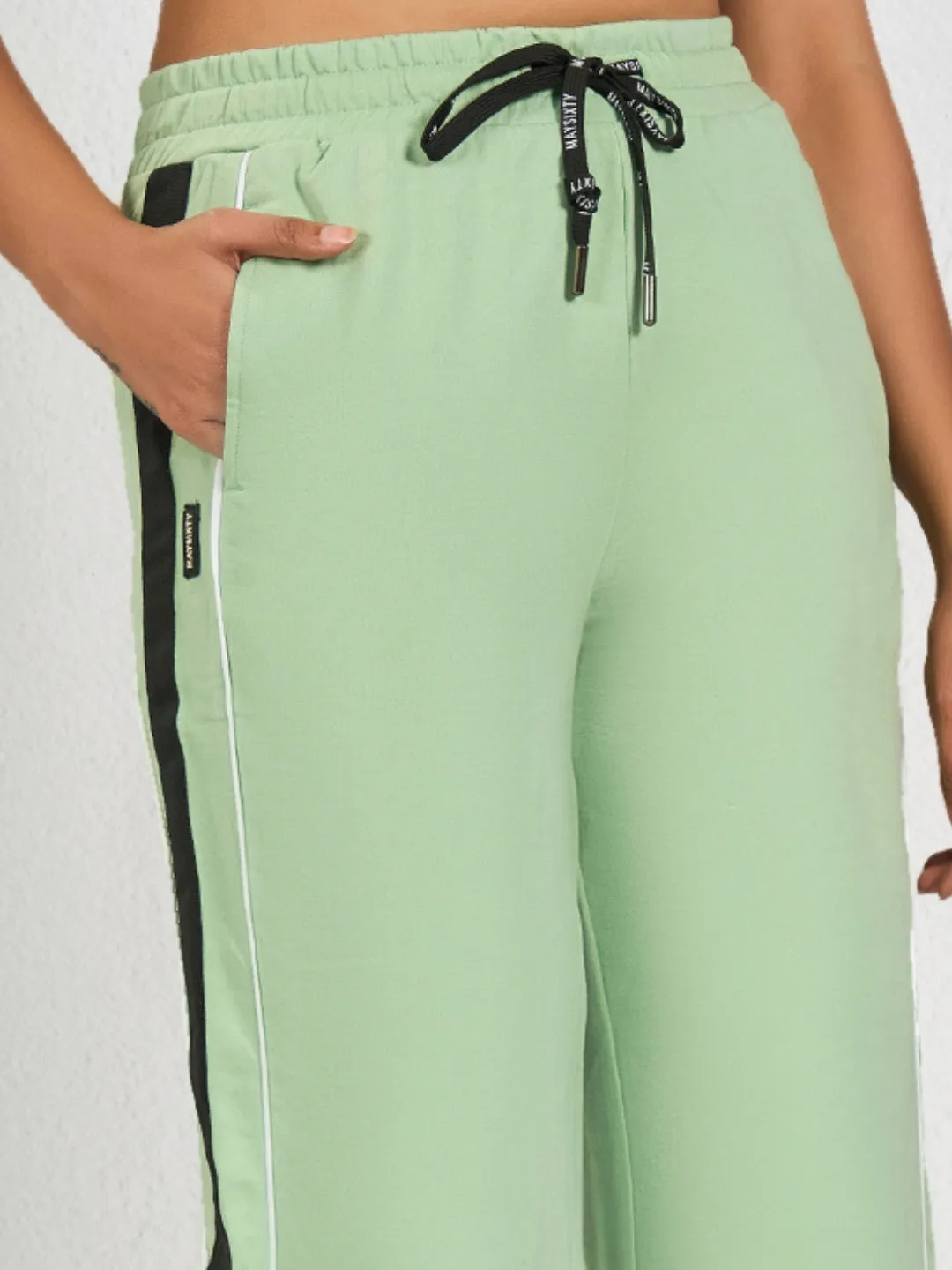 Green Side Striped LF Track Pant