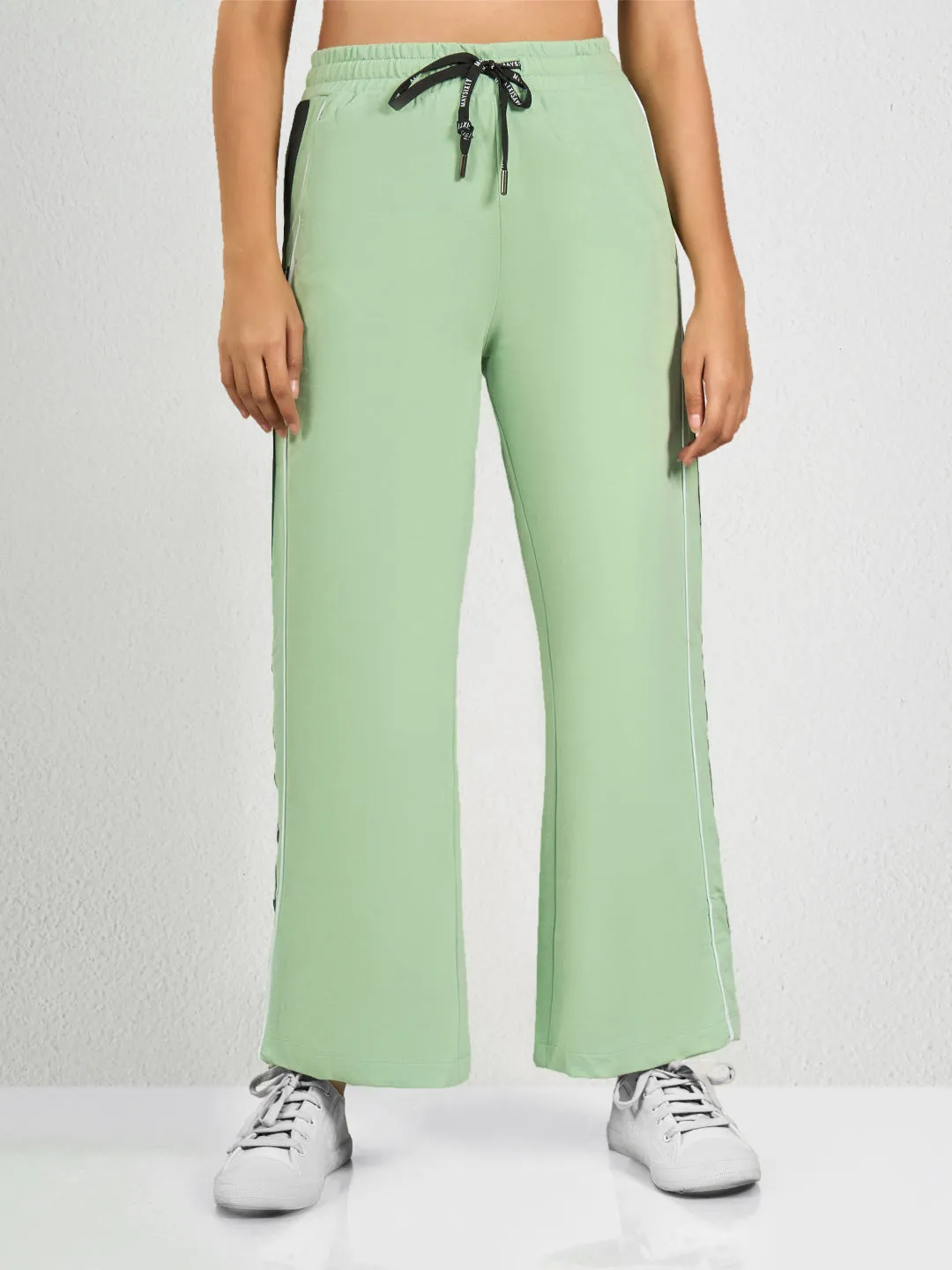 Green Side Striped LF Track Pant
