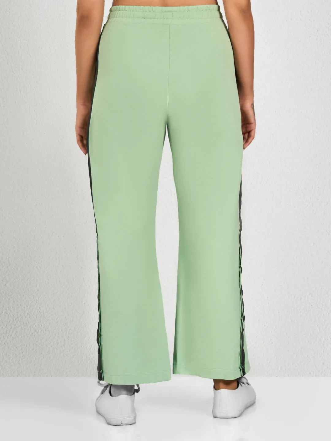 Green Side Striped LF Track Pant