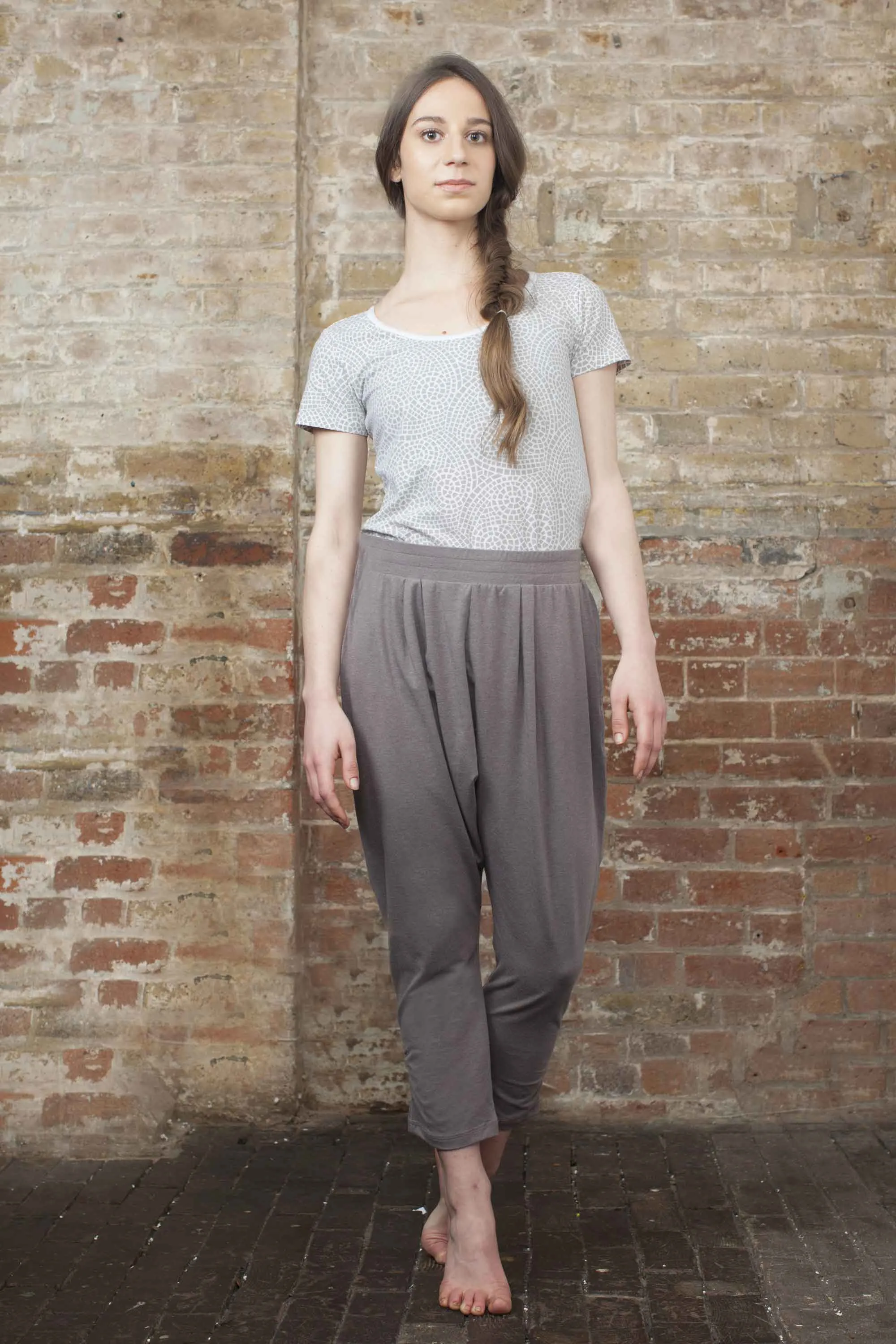 Grey Baggy Fixation Harems