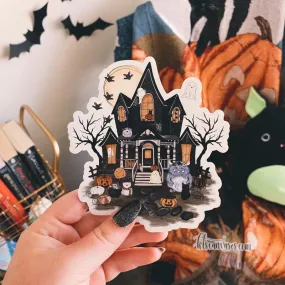 Haunted House of Spooky Friends MAGNET