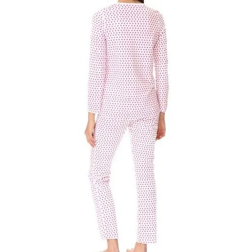 Hearts Pajamas Pink