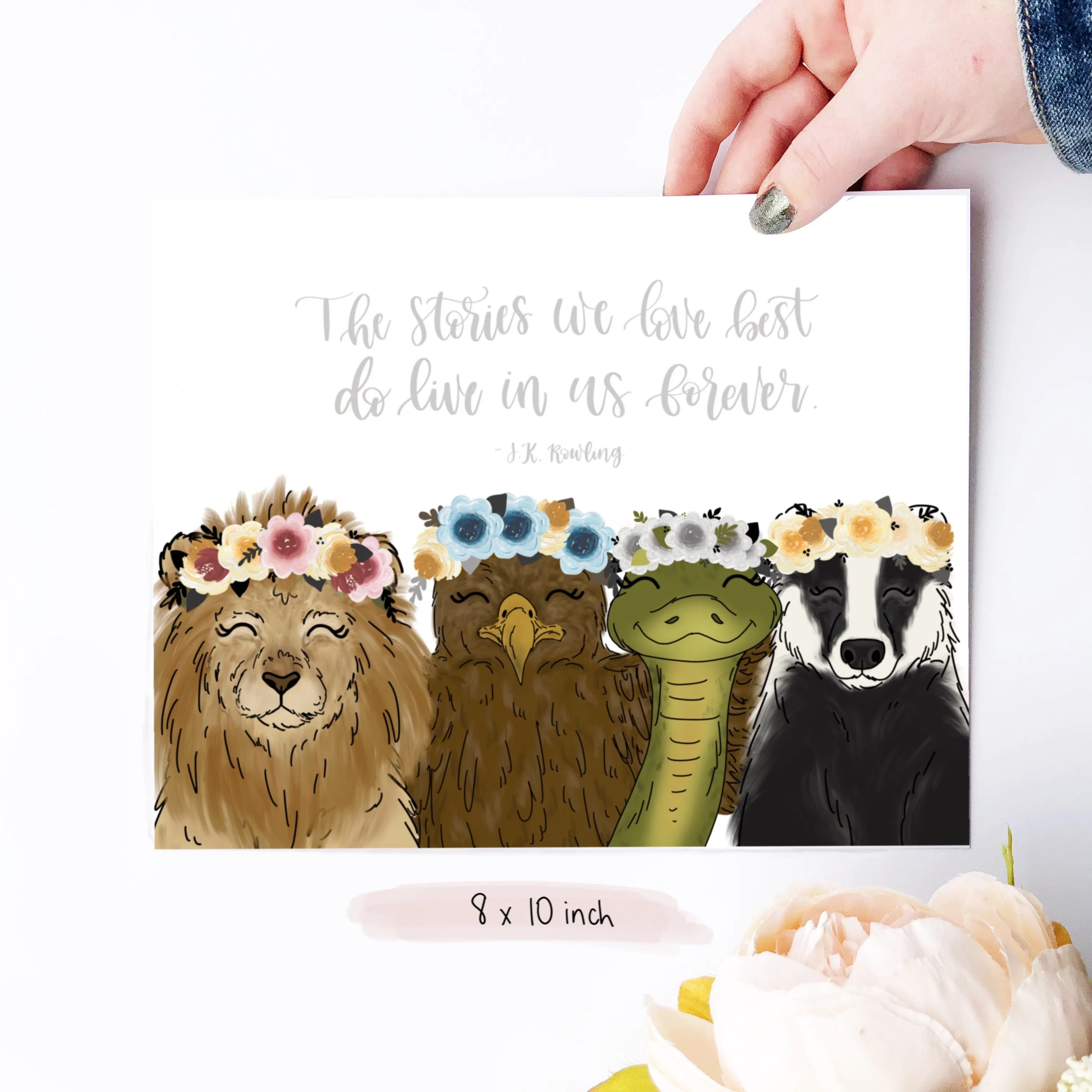 House Animals Art Print
