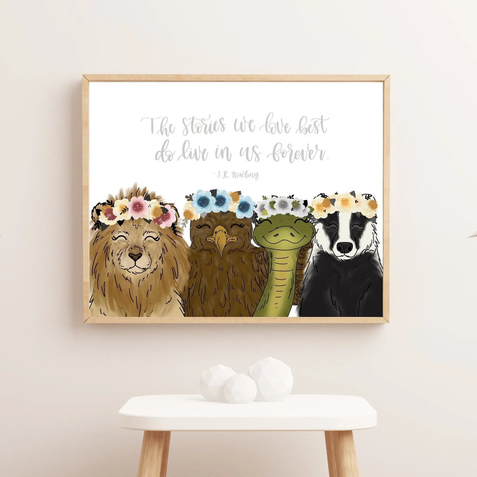 House Animals Art Print