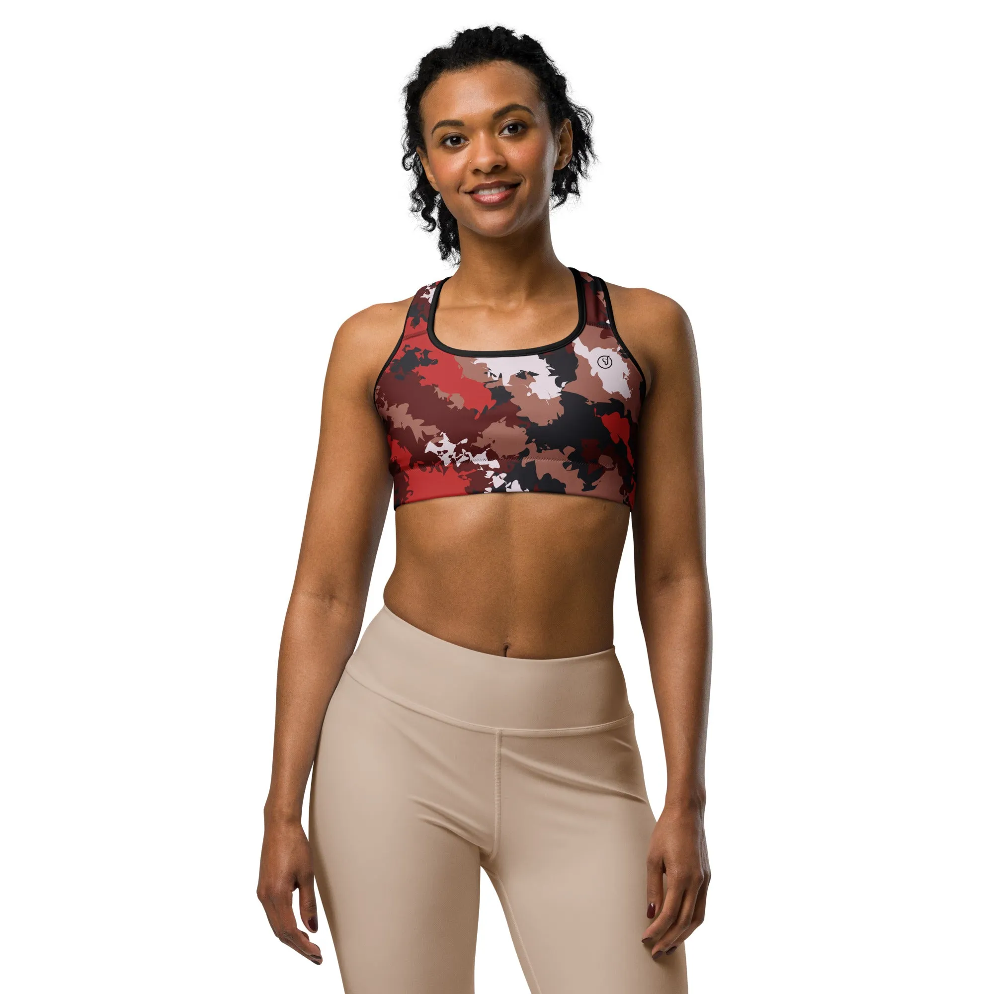 Humble Sportswear™ Trinity Red Dri-Fit Sports Bra