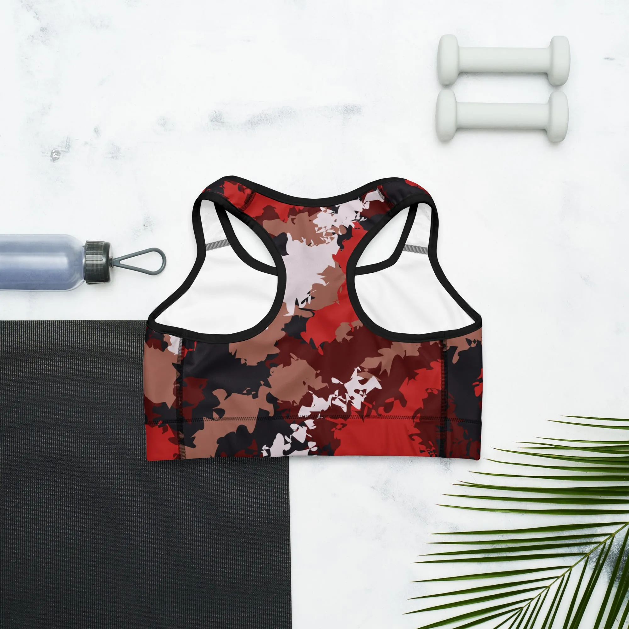 Humble Sportswear™ Trinity Red Dri-Fit Sports Bra