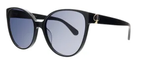 KATE SPADE PRIMROSEGS 0807 9O Black Cateye Sunglasses