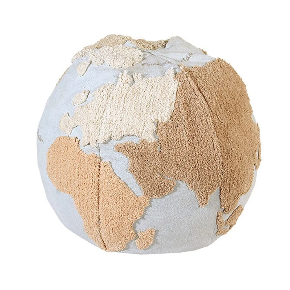 Lorena Canals Pouf World Map