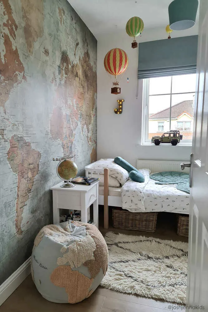 Lorena Canals Pouf World Map