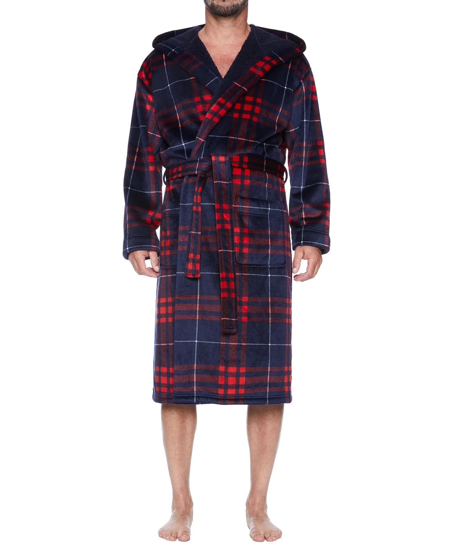 Majestic Hooded Fleece Robe