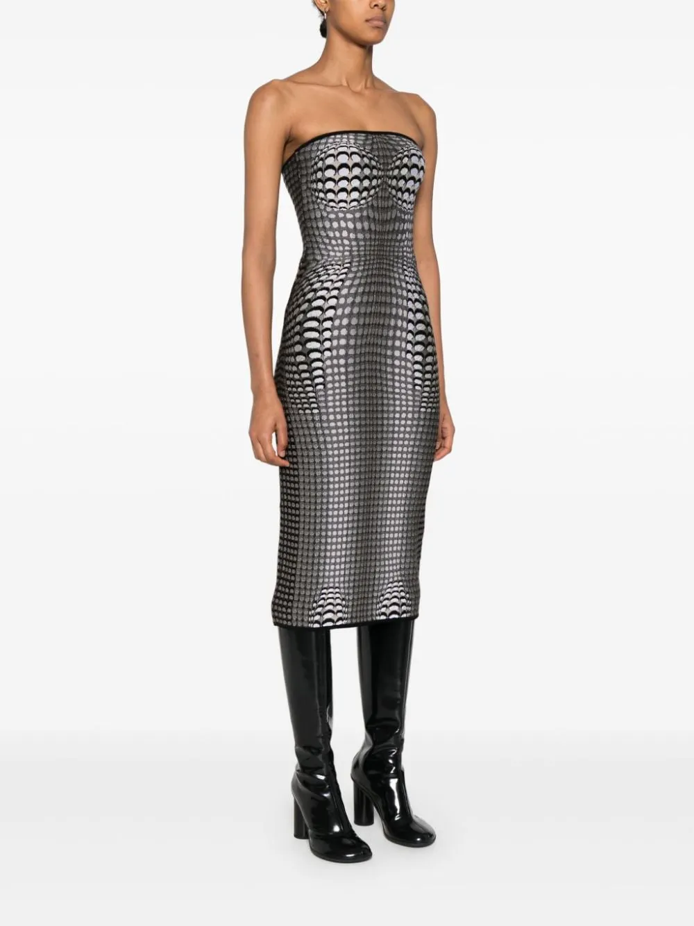 MARINE SERRE Dresses Grey