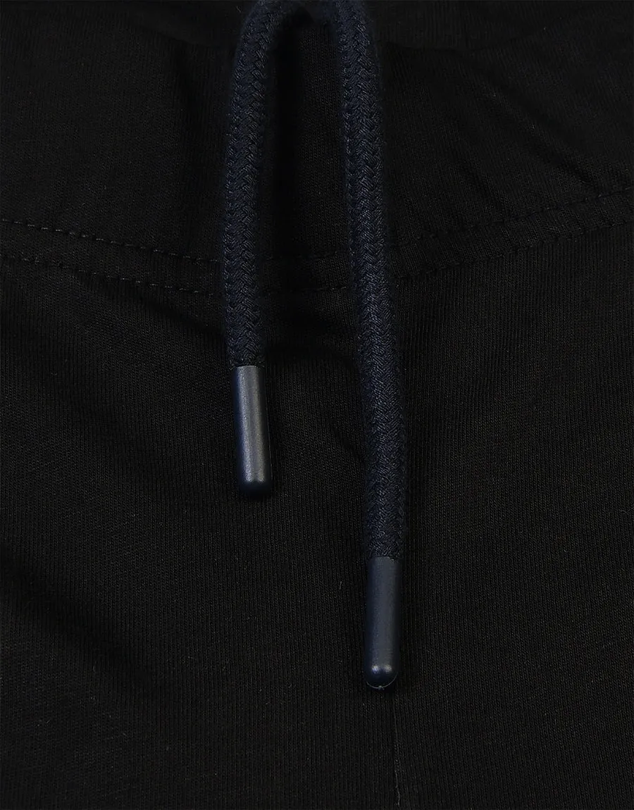 Men's Single Jersy Plain Shorts - Black
