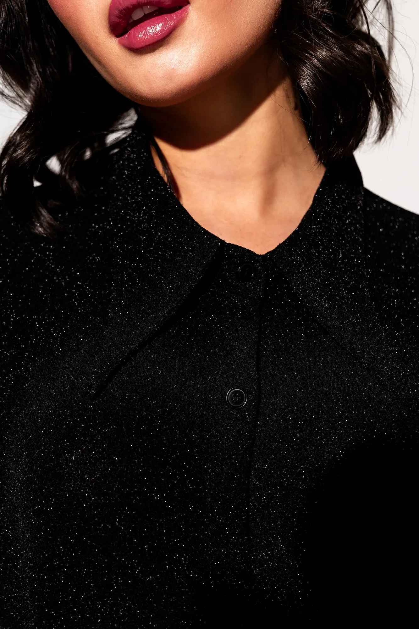 New Romantics Oversized Dress in Disco Sparkle