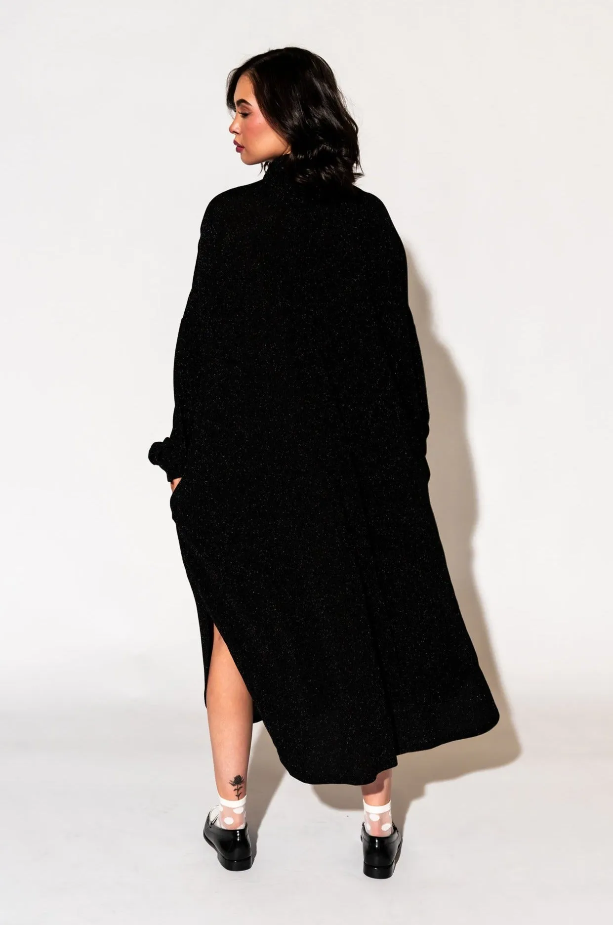 New Romantics Oversized Dress in Disco Sparkle