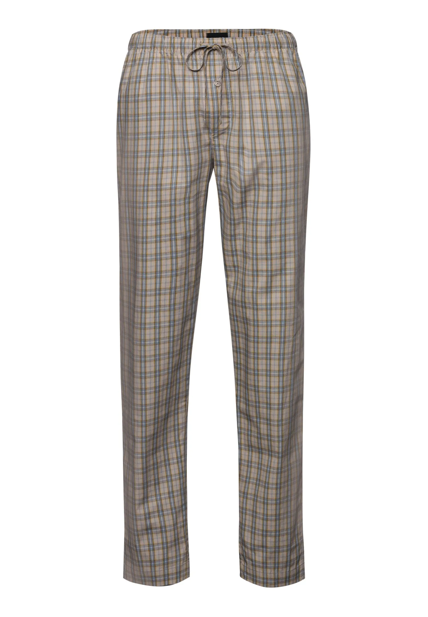 Night And Day Cotton Woven Pajama Pants | Amber Check 75114-2887