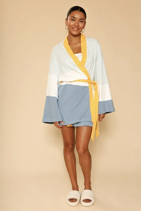 Sunset Terry Cloth Novelty Robe