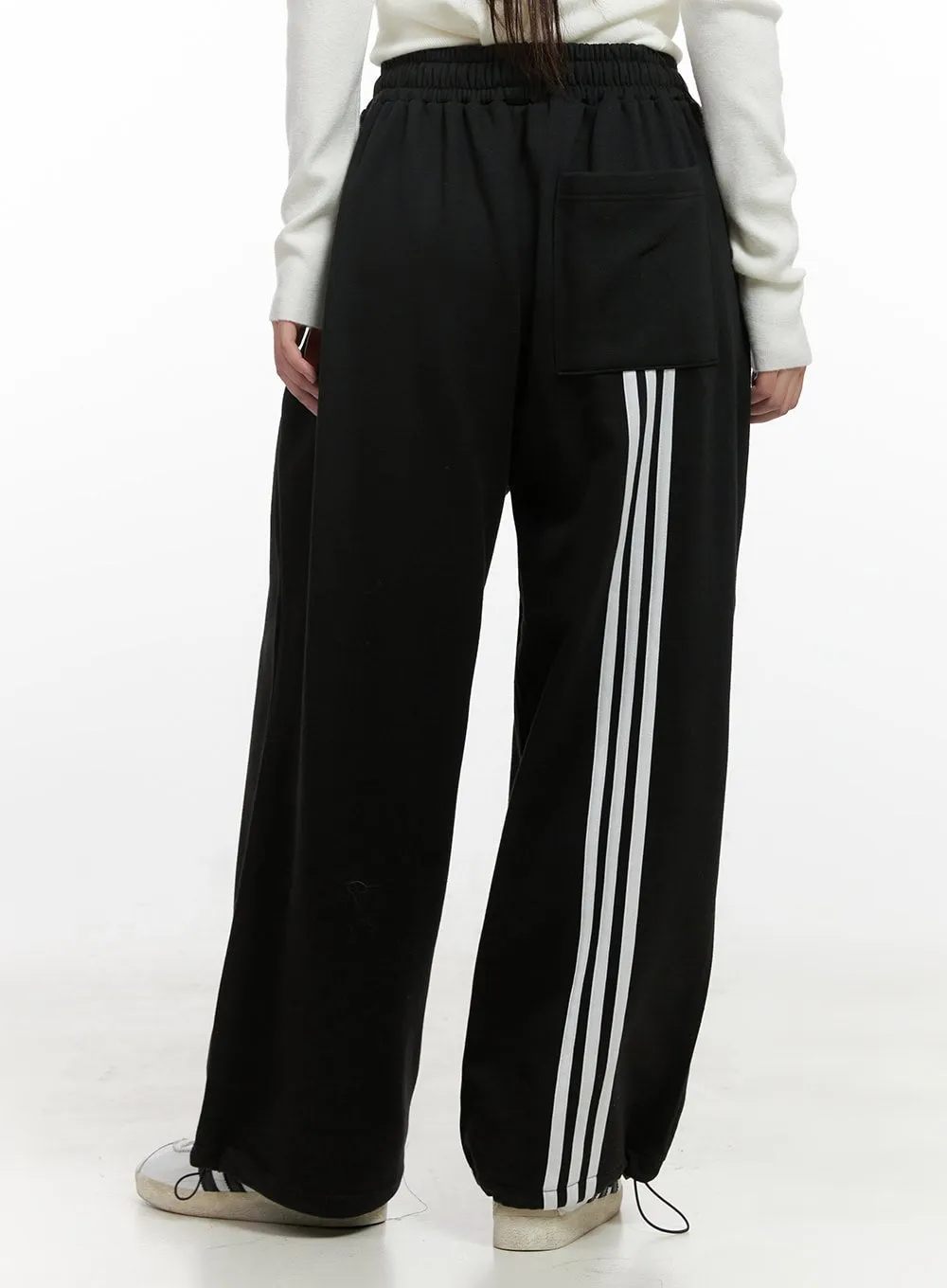 Wide Fit Cotton Sweatpants CN415
