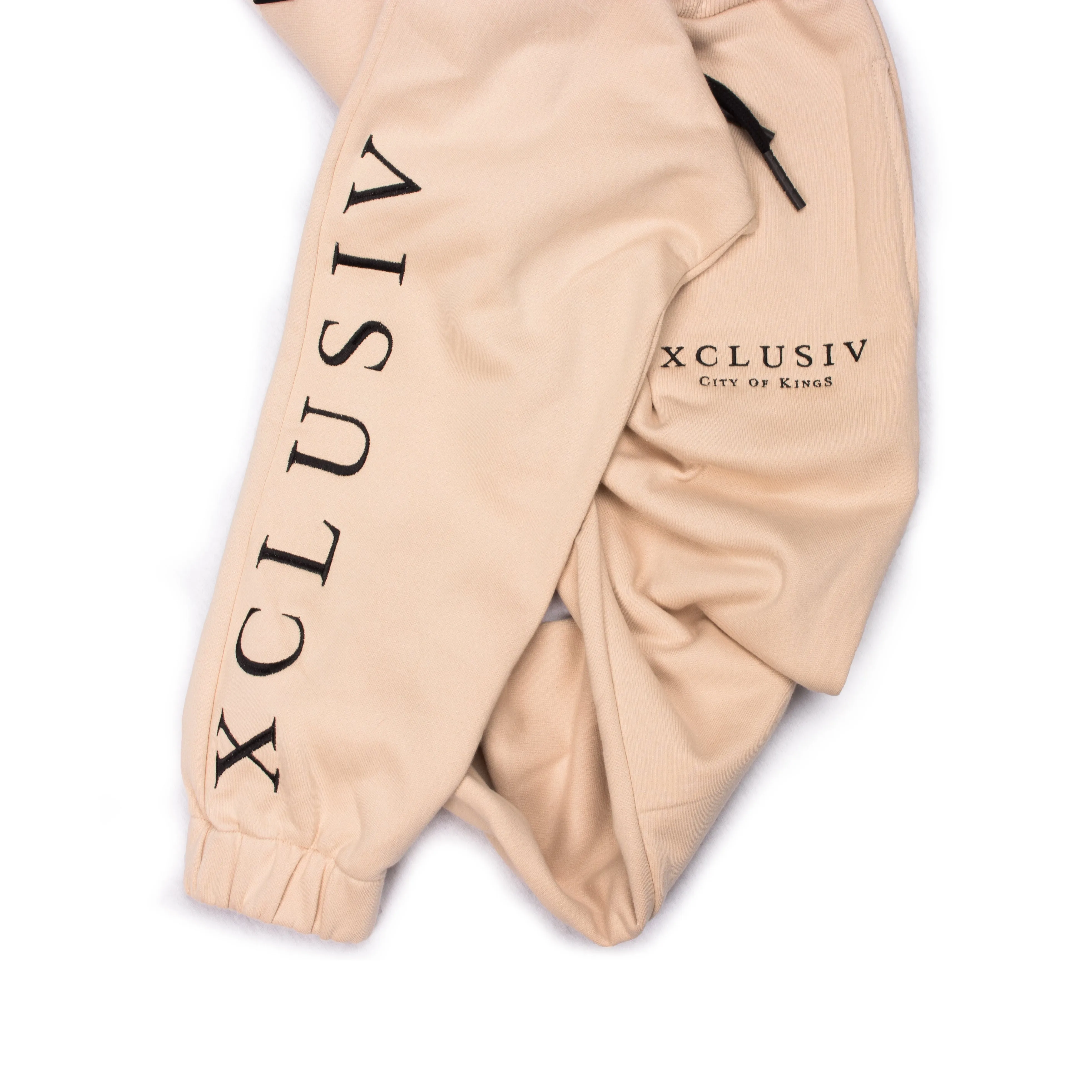 XCLUSIV CITY OF KINGS BEIGE SWEATPANT